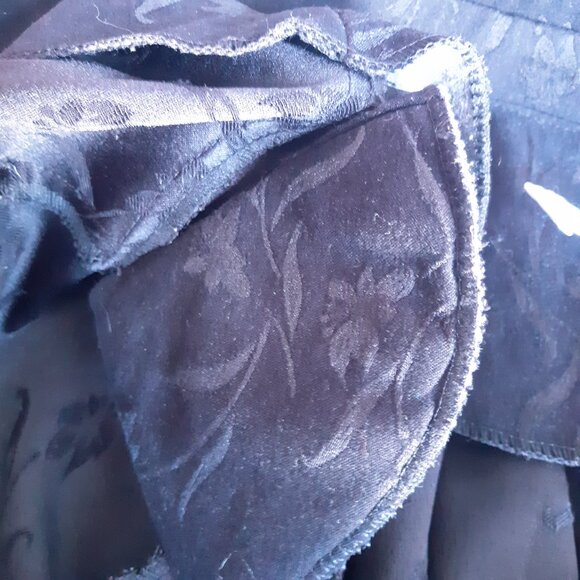 Cleo SZ 10 Black 2 Piece Jacket & Sleeveless Tank Dress - Picture 4 of 15